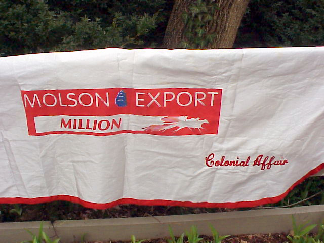 Colonial Affair Molson Million Blanket