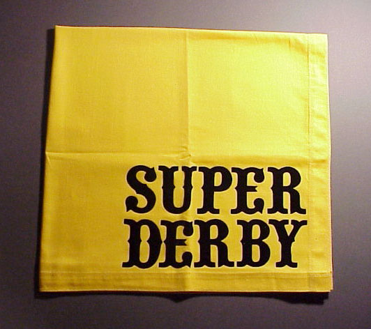 Super Derby saddle cloth