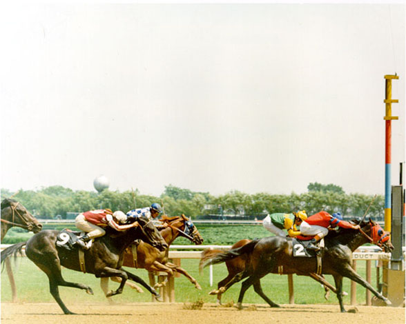 Secretariat  Loses First  Start  Jockey Paul Feleciano