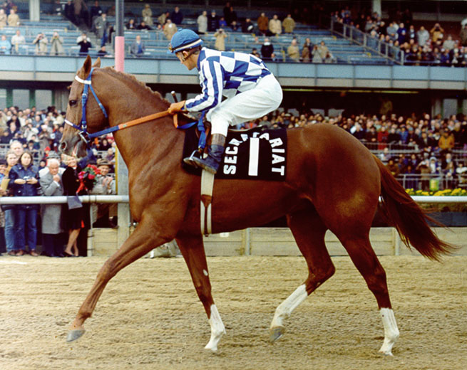 Secretariat  Retirement  Ron Turcotte