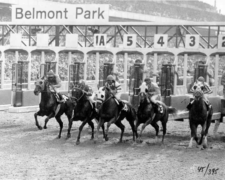 Secretariat  The Belmont Start  Ron Turcotte