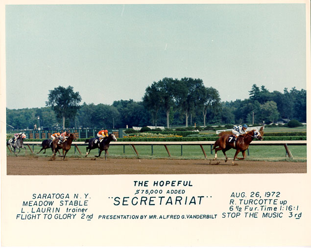 Secretariat  The Hopeful Victory  Ron Turcotte